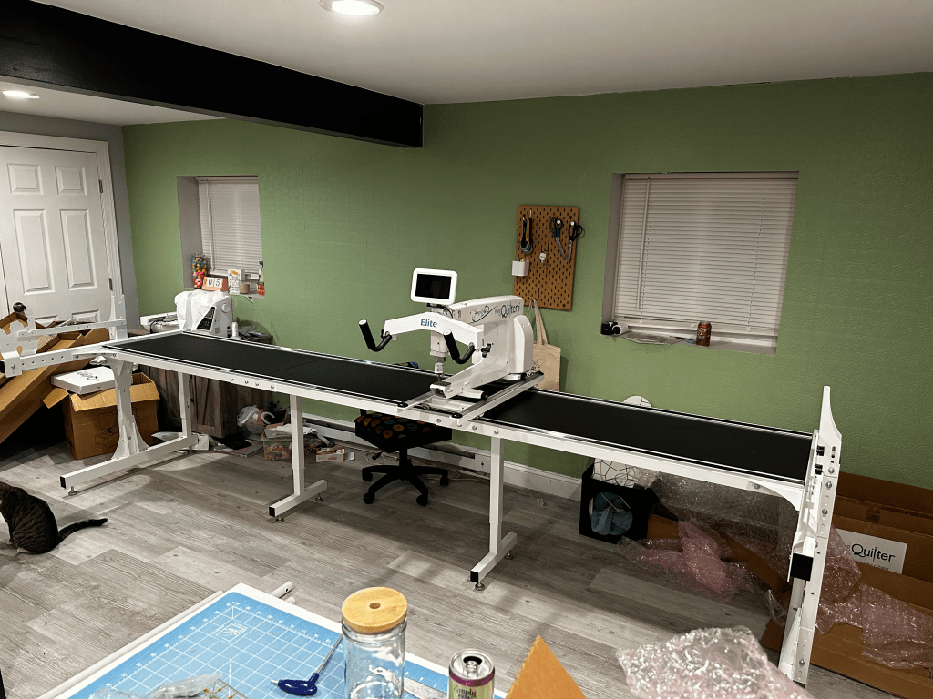 Preparing for the Delivery of my King Quilter 2&nbsp;Elite